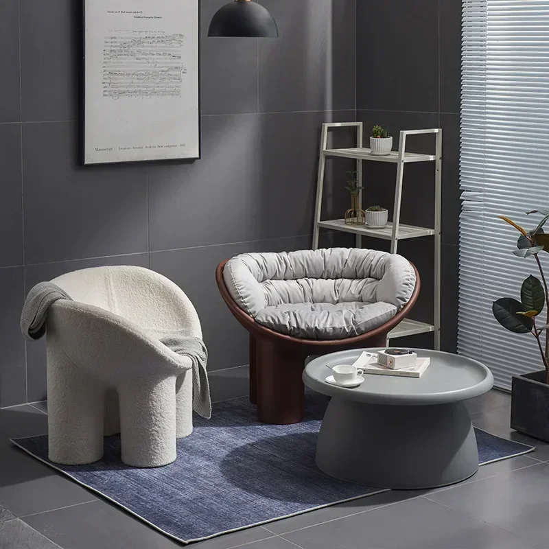 Nordic Single Chair Simple Creative Home Living Room Leisure Chair Stool Outdoor Elephant Chair Dropshiping
Nordic Single Chair Simple Creative Home Living Room Leisure Chair Stool Outdoor Elephant Chair Dropshiping