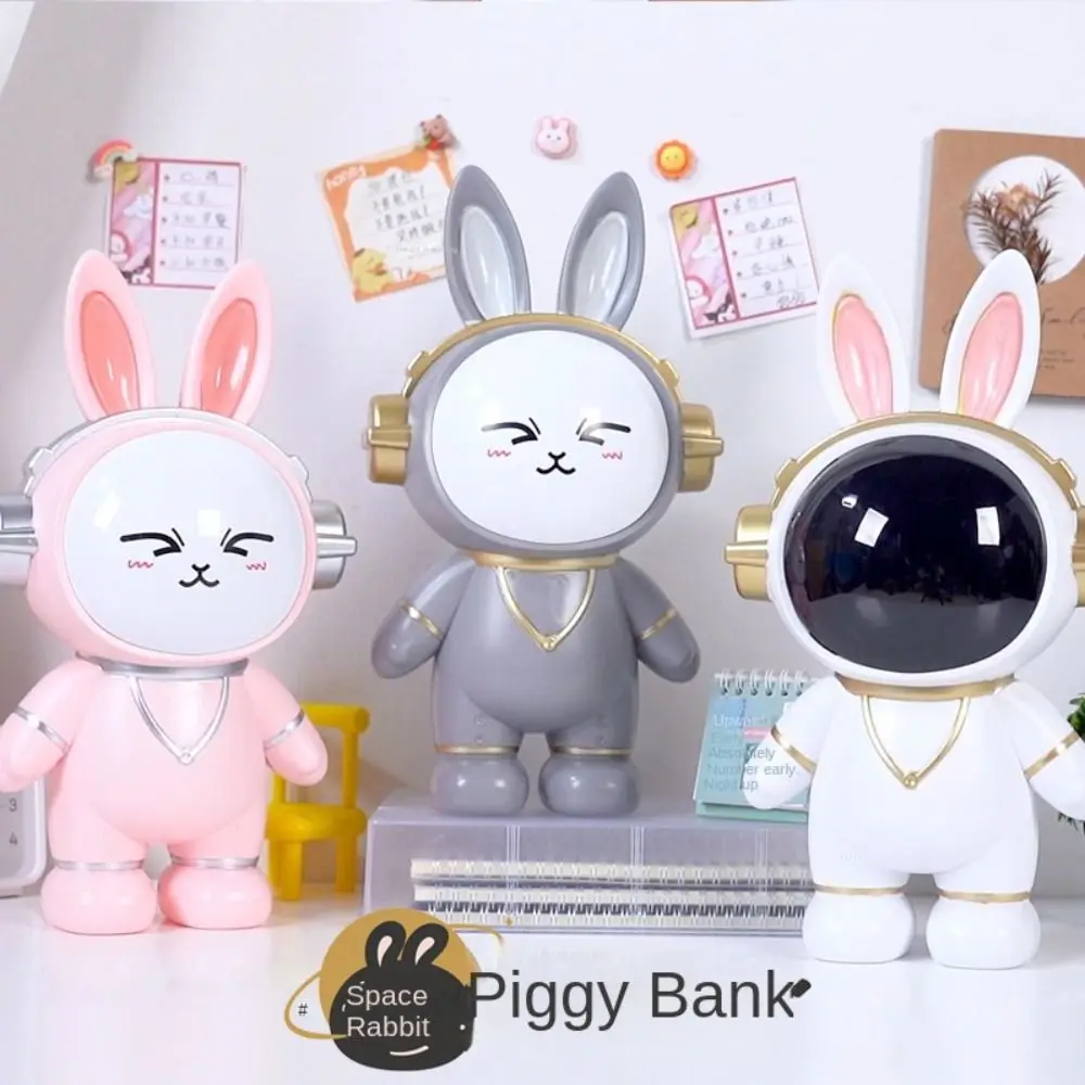 Large Capacity Astronaut Piggy Bank With Light Night Lamp Astronaut Savings Bank Durable Safe Space Rabbit Savings Bank
Large Capacity Astronaut Piggy Bank With Light Night Lamp Astronaut Savings Bank Durable Safe Space Rabbit Savings Bank