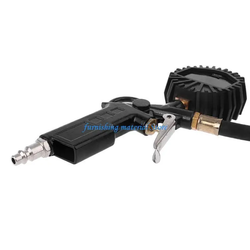 Y5GD Tire Pressure Gauge for w/ Inflator Air Pressure Gauge Lock Air Chuck Pressure G