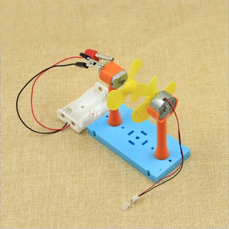 1 SET Wind Power Science Experiment DIY Material Student Physics Invention Toy Small Maker Toy
1 SET Wind Power Science Experiment DIY Material Student Physics Invention Toy Small Maker Toy