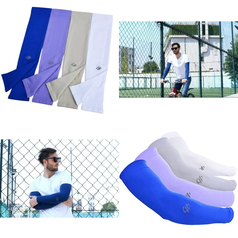 Arm Sleeves UV Sun Protection Cooling UPF 50+ 4-Pairs for Men Women Cycling, Golf, Outdoor Sports
Arm Sleeves UV Sun Protection Cooling UPF 50+ 4-Pairs for Men Women Cycling, Golf, Outdoor Sports