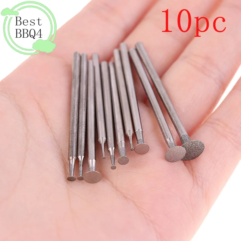 (BBQ4)10Pcs 2.35mm Shank Grinding Burr Ultra-Thin T Shape Mounted Point for Engraving Carving, Jade, Glass, Ceramic
(BBQ4)10Pcs 2.35mm Shank Grinding Burr Ultra-Thin T Shape Mounted Point for Engraving Carving, Jade, Glass, Ceramic