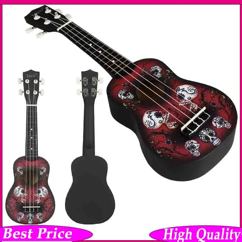 21 Inch Skull Ukulele – Cool 4-String Mini Guitarra for Kids & Beginners Unique Design Ukulele Practice & Exams
21 Inch Skull Ukulele – Cool 4-String Mini Guitarra for Kids & Beginners Unique Design Ukulele Practice & Exams 