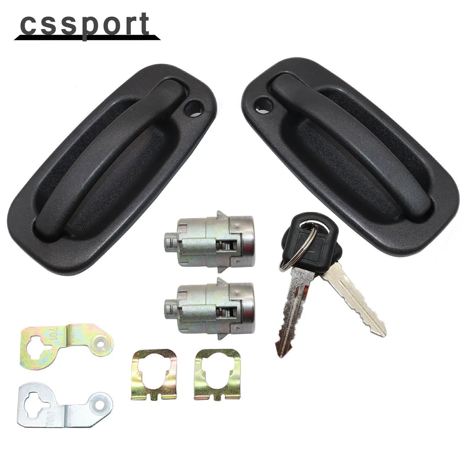 Front Door Handle & Lock Cylinder For 2001-2006 Chevy Silverado Sierra 1500 2500
Front Door Handle & Lock Cylinder For 2001-2006 Chevy Silverado Sierra 1500 2500