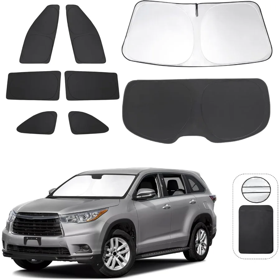 Оконные шторы для Highlander 20142019, аксессуары, боковые полные окна, чехол для кемпинга, задняя треугольная лобовое стекло, солнцезащитный козырек от солнца, УФ-защита
Оконные шторы для Highlander 20142019, аксессуары, боковые полные окна, чехол для кемпинга, задняя треугольная лобовое стекло, солнцезащитный козырек от солнца, УФ-защита