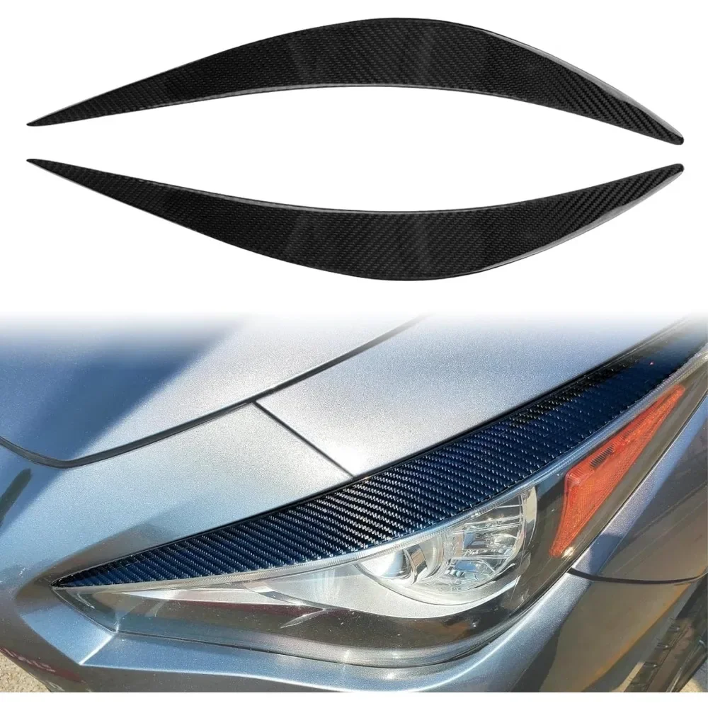 For Infiniti Q50 2014-2019 Car Front Light Front Lamp Eyelid Eyebrow Cover Carbon Fiber Headlight Eyebrows
For Infiniti Q50 2014-2019 Car Front Light Front Lamp Eyelid Eyebrow Cover Carbon Fiber Headlight Eyebrows