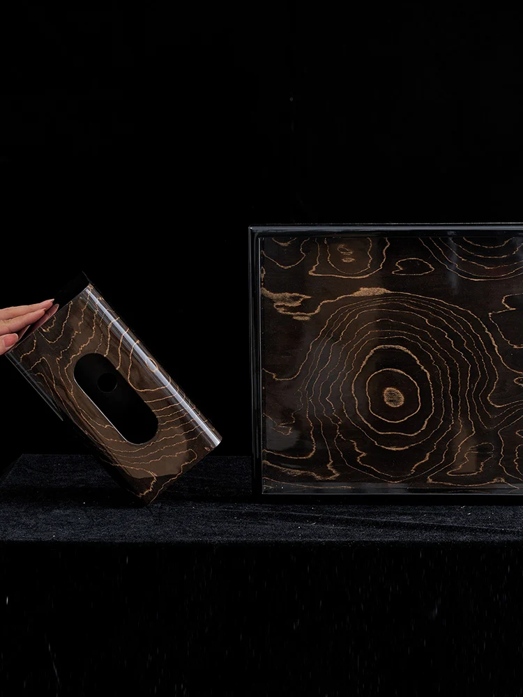 New Chinese Style High Aesthetic Value Wooden Tissue Box Home Use Drawstring Napkin Box Practical High End Dinner Napkin Box
New Chinese Style High Aesthetic Value Wooden Tissue Box Home Use Drawstring Napkin Box Practical High End Dinner Napkin Box