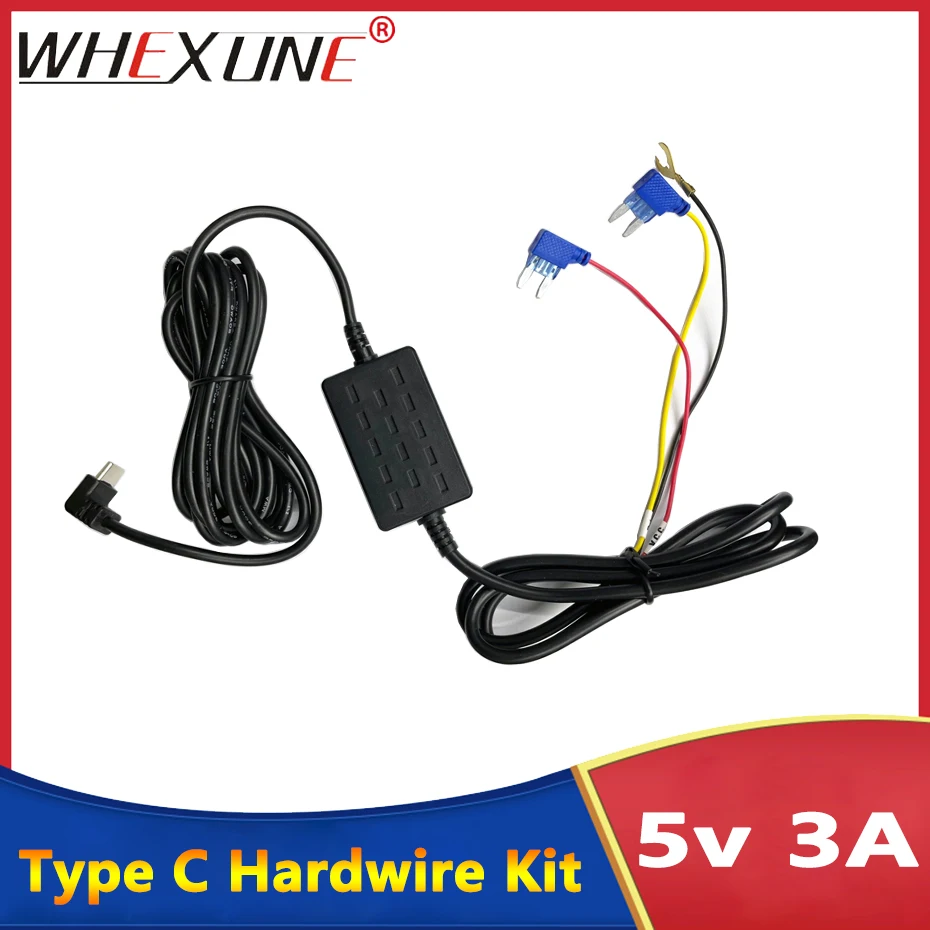 Buck Line 5v 3A Type-C Car Dash Camera Charger DVR Hardwire Kit for WHEXUNE K68 K700 K720 Dash Cam 24H Parking Monitoring
Buck Line 5v 3A Type-C Car Dash Camera Charger DVR Hardwire Kit for WHEXUNE K68 K700 K720 Dash Cam 24H Parking Monitoring