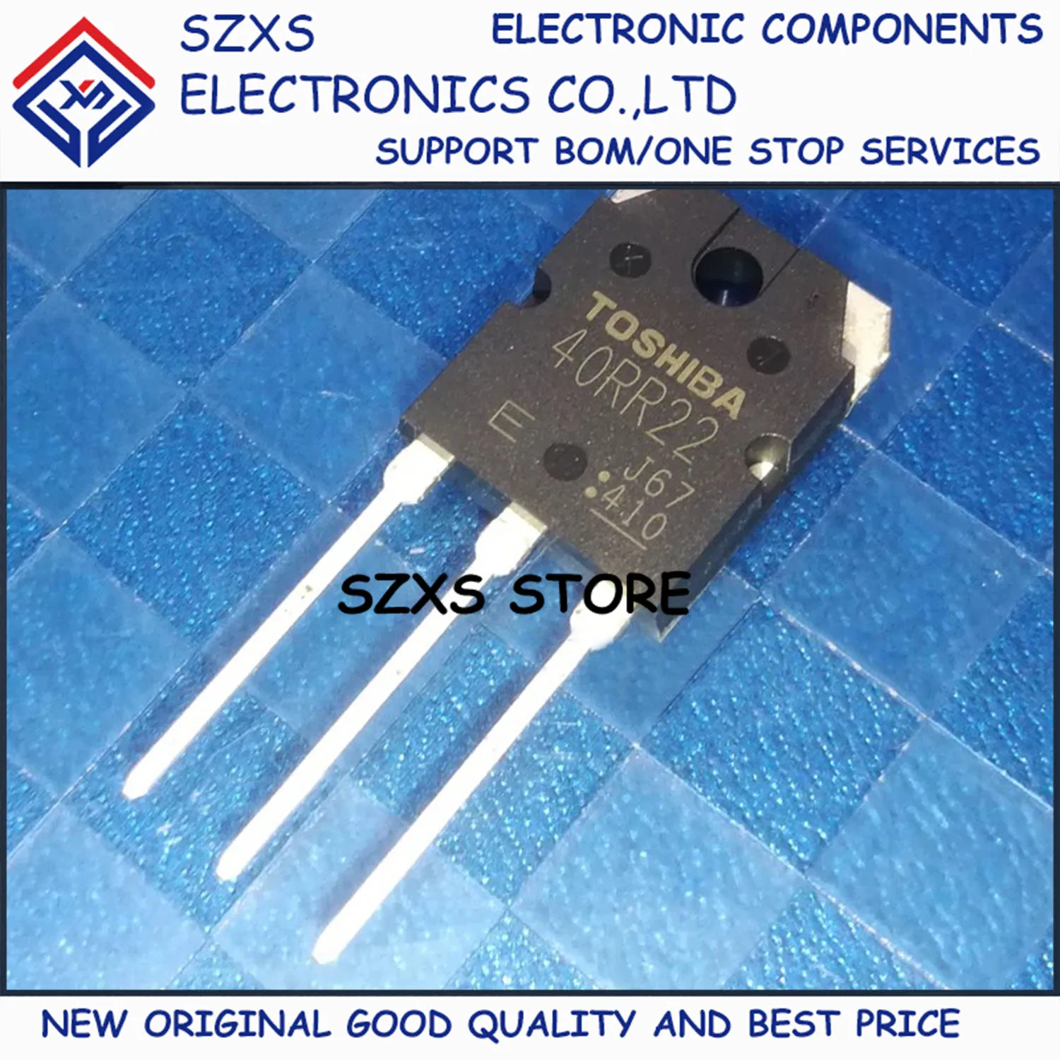 New Original 10Pcs 40RR22 GT40RR22 TO-3P 1350V 40A IGBT Powerful Transistor In Stock Electronic Components Good Quality
New Original 10Pcs 40RR22 GT40RR22 TO-3P 1350V 40A IGBT Powerful Transistor In Stock Electronic Components Good Quality