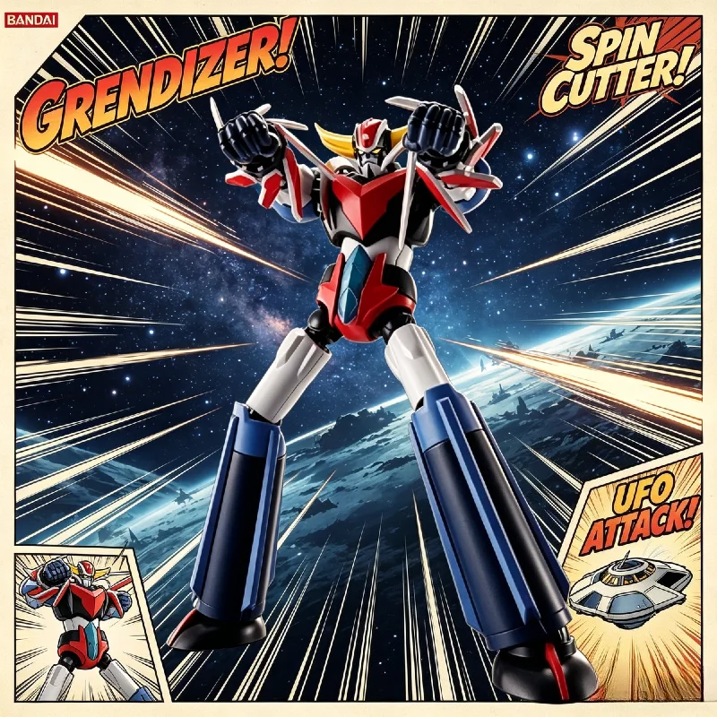 【IN STOCK】Bandai Robot Spirits Grendizer (From Grendizer U) Action Figure
【IN STOCK】Bandai Robot Spirits Grendizer (From Grendizer U) Action Figure