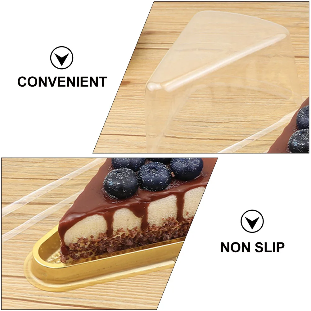 Plastic Mousse Box Food Grade PET Reusable Cake Wrapping Cases Triangular Boxes Transparent Bakery Packaging Home Dessert Shop
Plastic Mousse Box Food Grade PET Reusable Cake Wrapping Cases Triangular Boxes Transparent Bakery Packaging Home Dessert Shop