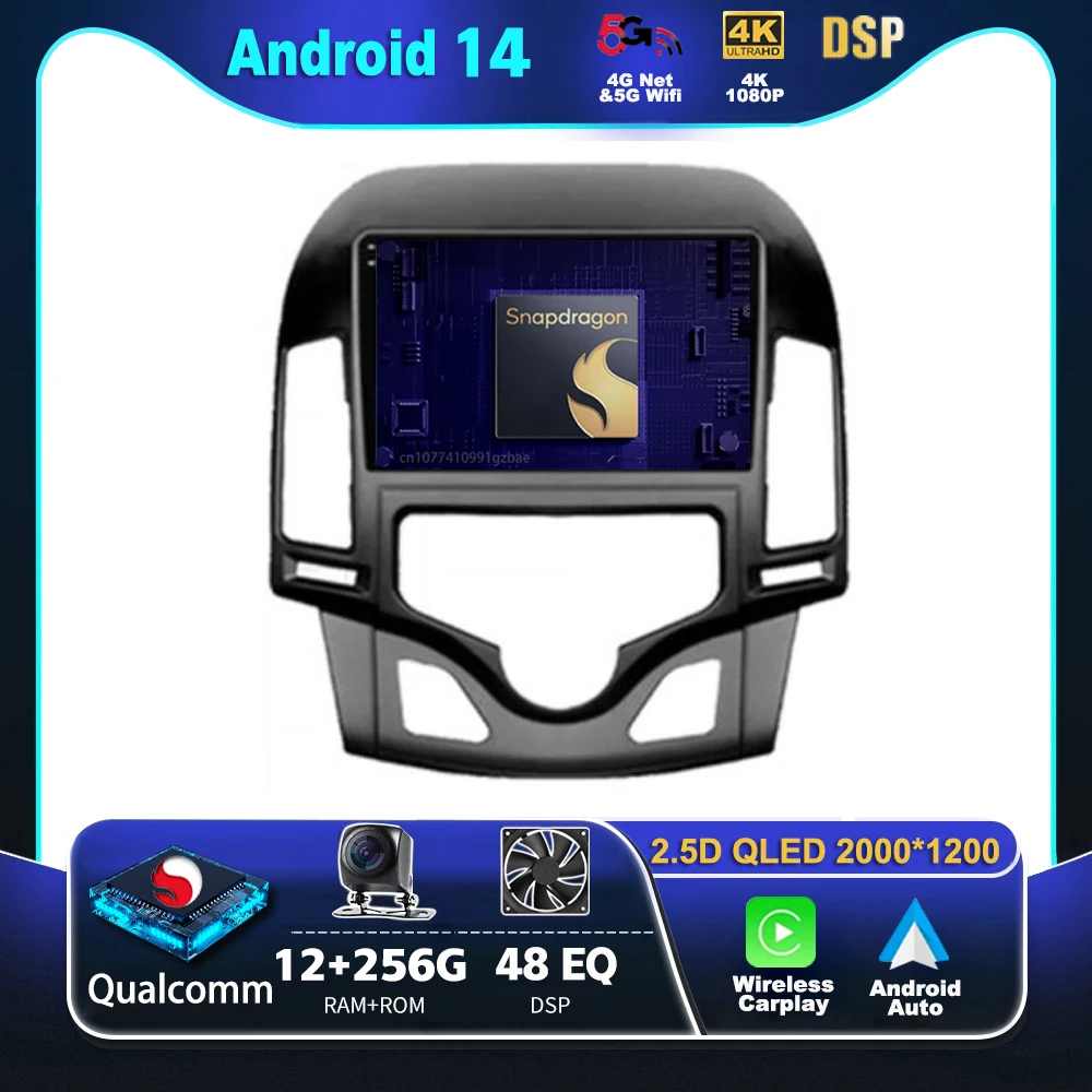 Android 14 Автомобильный радиоприемник DSP CarPlay для Hyundai I30 2006 2007 2008 2009 2010 2011 Мультимедийный навигатор GPS Стерео Авто без 2 Din DVD
Android 14 Автомобильный радиоприемник DSP CarPlay для Hyundai I30 2006 2007 2008 2009 2010 2011 Мультимедийный навигатор GPS Стерео Авто без 2 Din DVD