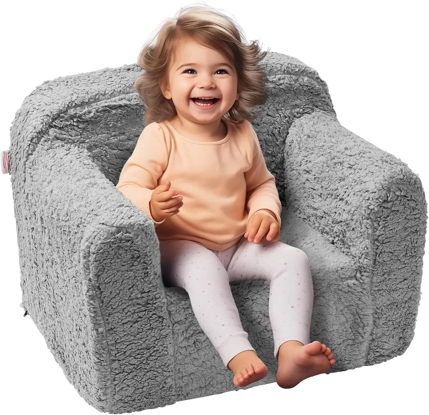 Kids Armchair, Kids Sofa with High-Density 25D Sponge, Snuggly-Soft Toddler Chair
Kids Armchair, Kids Sofa with High-Density 25D Sponge, Snuggly-Soft Toddler Chair