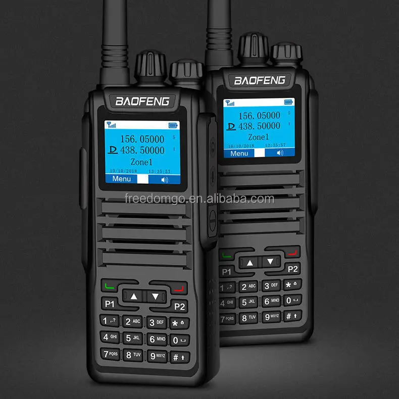 BFDM-1701 DMR &Screen Bao Feng 2Way UHF&VHF Walkie-talkie with 3000 Channel Digital Mobile Radio Hanlheld Wireless
BFDM-1701 DMR &Screen Bao Feng 2Way UHF&VHF Walkie-talkie with 3000 Channel Digital Mobile Radio Hanlheld Wireless