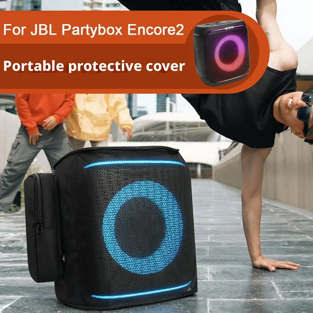 Защитный чехол с полным покрытием для JBL Partybox Encore Mesh из нейлона с боковыми карманами для защиты динамиков, аксессуары
Защитный чехол с полным покрытием для JBL Partybox Encore Mesh из нейлона с боковыми карманами для защиты динамиков, аксессуары
