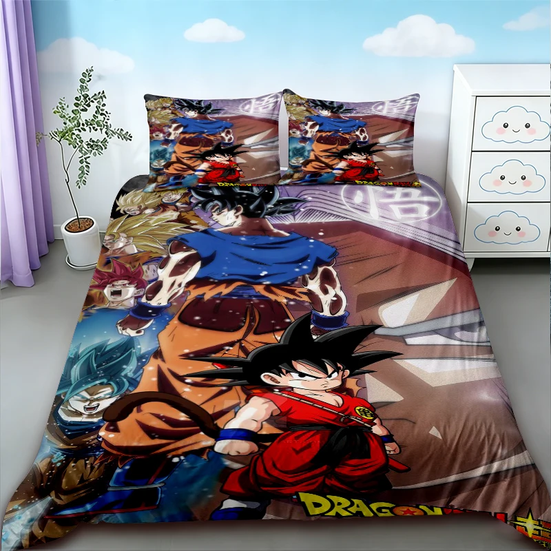 Dragon Ball 3pcs Duvet Cover Set Goku Breathable Bedding Set Twin Single Size for Bedroom Dormitory Decor Best Gifts
Dragon Ball 3pcs Duvet Cover Set Goku Breathable Bedding Set Twin Single Size for Bedroom Dormitory Decor Best Gifts