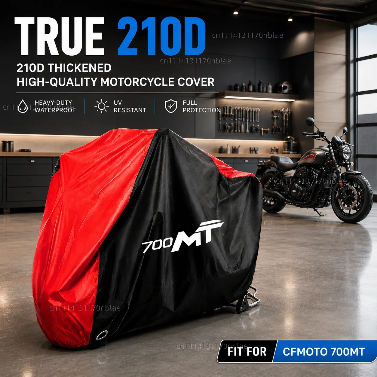 For CF MOTO 700MT 700 MT 210D Motorcycle Cover Waterproof Oxford Fabric All Season Dustproof UV Protection Moto Rain Cover
For CF MOTO 700MT 700 MT 210D Motorcycle Cover Waterproof Oxford Fabric All Season Dustproof UV Protection Moto Rain Cover