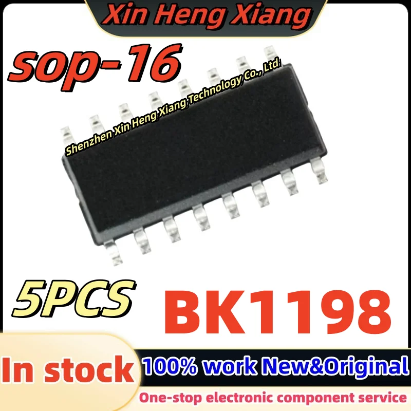5PCS 100% New BK1198 sop-16
5PCS 100% New BK1198 sop-16