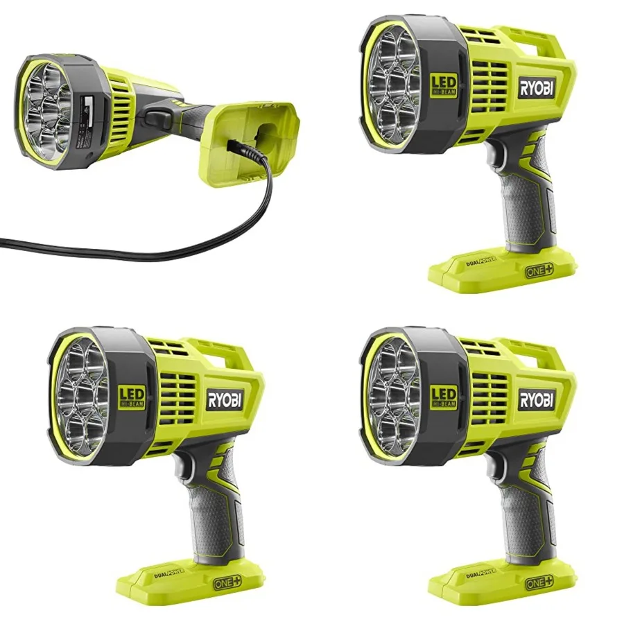 P717 One+ 18V Dual Powered LED Cordless Spotlight w/ 2500 Lumens Batteries Not Included, Light Only
P717 One+ 18V Dual Powered LED Cordless Spotlight w/ 2500 Lumens Batteries Not Included, Light Only