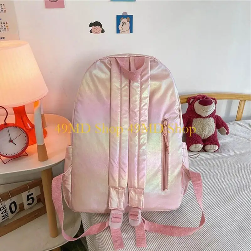 49MD голографический рюкзак для женщин, школьные сумки для девочек-подростков, повседневный женский рюкзак для ноутбука, рюкзак
49MD голографический рюкзак для женщин, школьные сумки для девочек-подростков, повседневный женский рюкзак для ноутбука, рюкзак