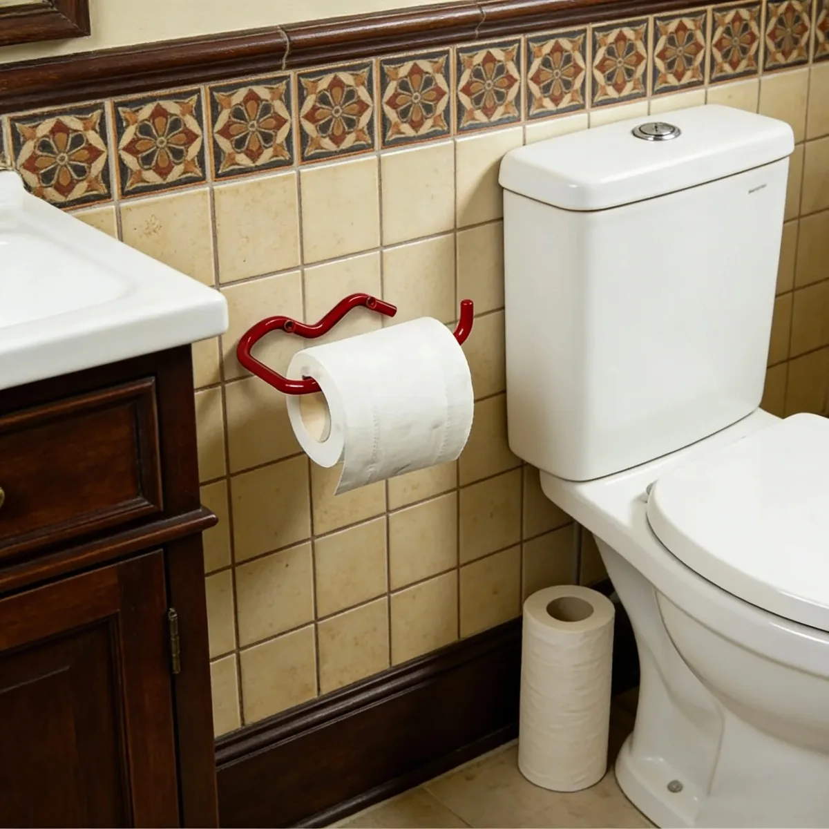 Metal Wall Mounted Toilet Paper Holder Modern Tissue Storage Rack for Bathroom Kitchen Use
Metal Wall Mounted Toilet Paper Holder Modern Tissue Storage Rack for Bathroom Kitchen Use