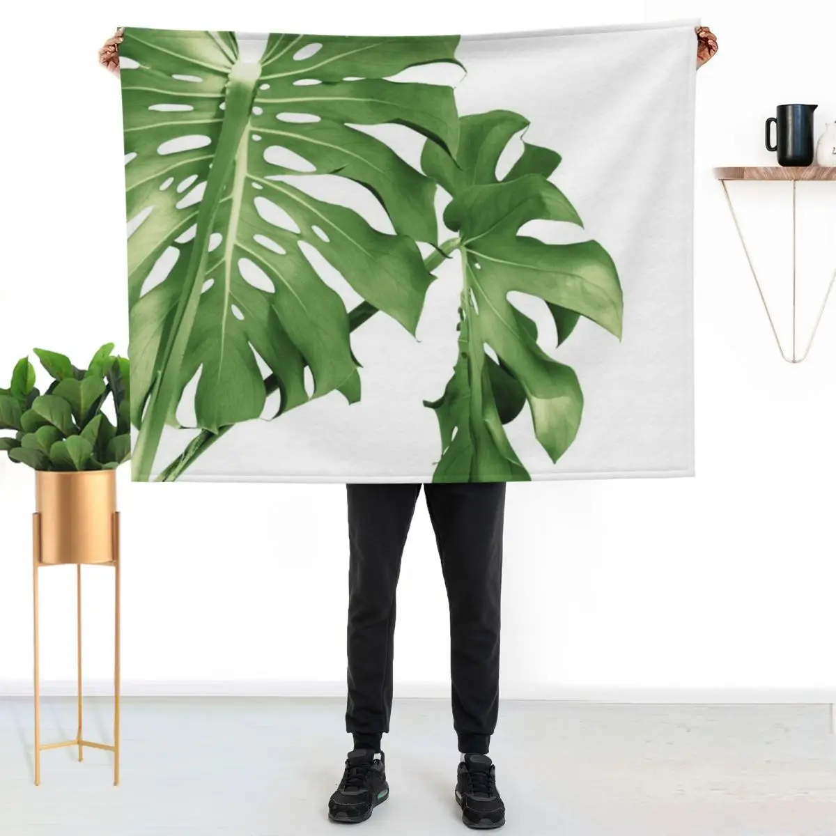 Monstera Beauty #1 #tropical #wall #art Throw Blanket Shaggy Furry Soft Blanket for Bedroom Living Room
Monstera Beauty #1 #tropical #wall #art Throw Blanket Shaggy Furry Soft Blanket for Bedroom Living Room