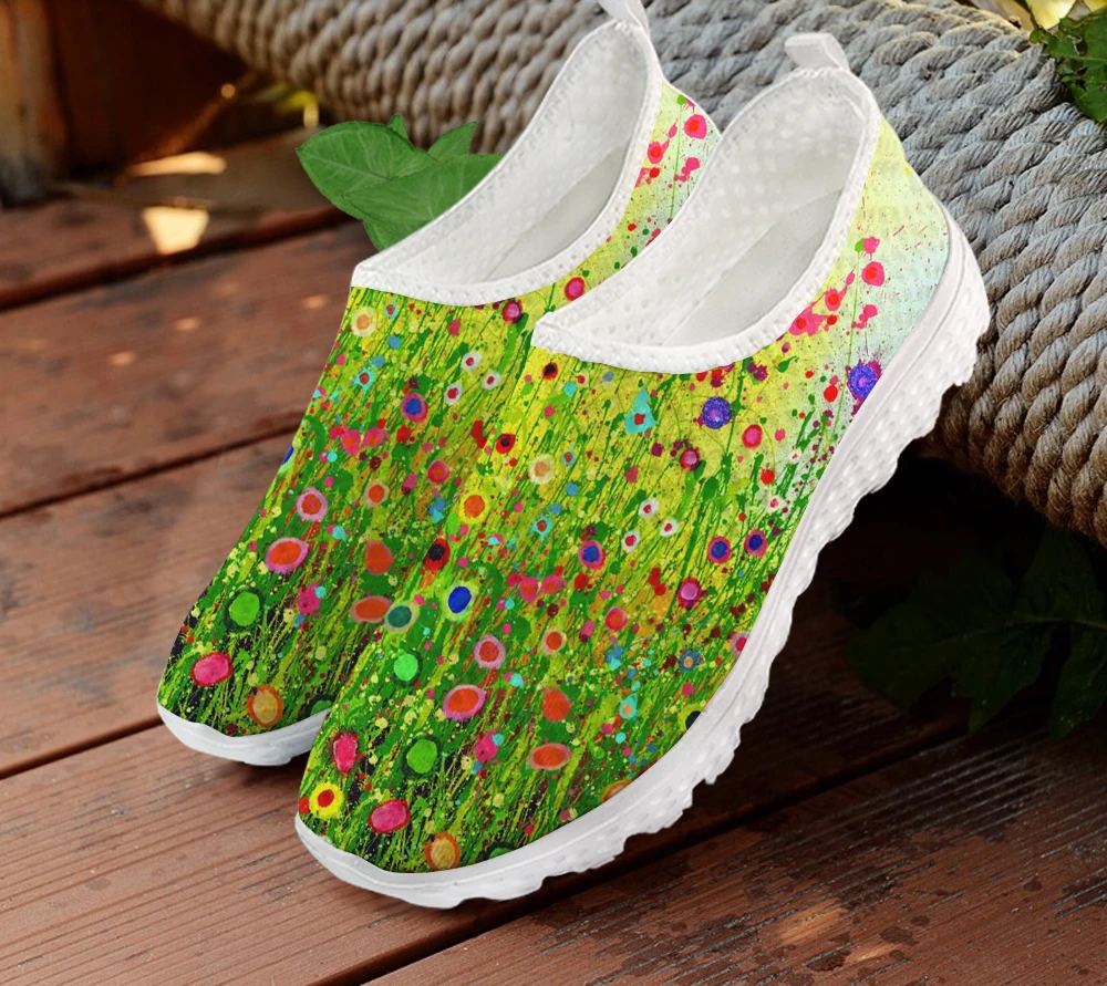 Woman Flats Casual Shoes For Women Loafers Cute Flowers Oil Painting Mesh Outdoor Ladies Sneakers Slip on Shoes Flat Footwear
Woman Flats Casual Shoes For Women Loafers Cute Flowers Oil Painting Mesh Outdoor Ladies Sneakers Slip on Shoes Flat Footwear