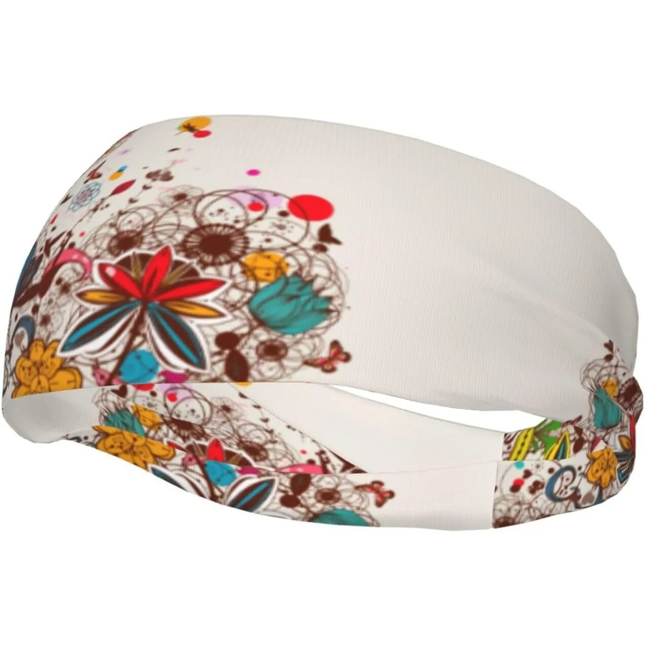 Colorful Flower Butterfl Print Sports Sweatband-Workout, Sports, Costume, Running, Fashion and Outdoor Activity
Colorful Flower Butterfl Print Sports Sweatband-Workout, Sports, Costume, Running, Fashion and Outdoor Activity