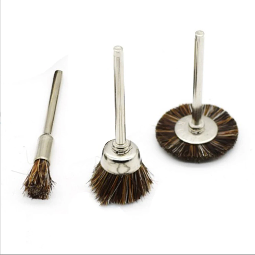 Brush Horse Hair Brush Wire Brush Set Cleaning Polishing Rotary Tool Drill High Quality Material New Practical
Brush Horse Hair Brush Wire Brush Set Cleaning Polishing Rotary Tool Drill High Quality Material New Practical