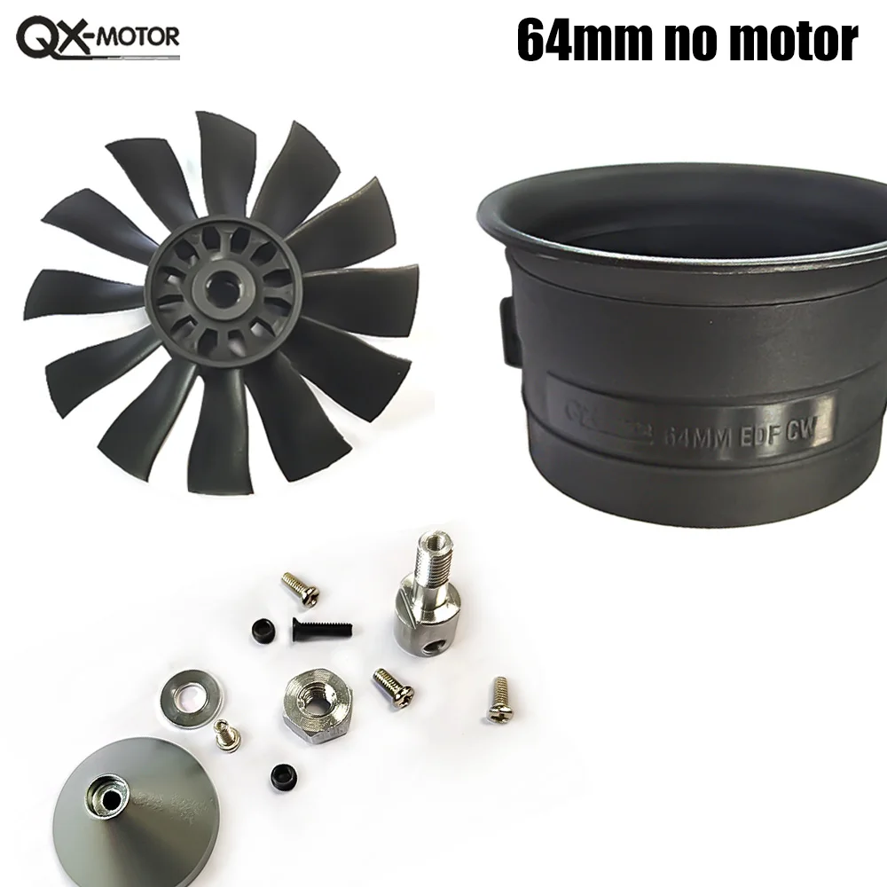 QX-двигатель 64 мм EDF с 12 лопастями Ducted Fan без Motor Suit для RC игрушечный самолет Parts
QX-двигатель 64 мм EDF с 12 лопастями Ducted Fan без Motor Suit для RC игрушечный самолет Parts