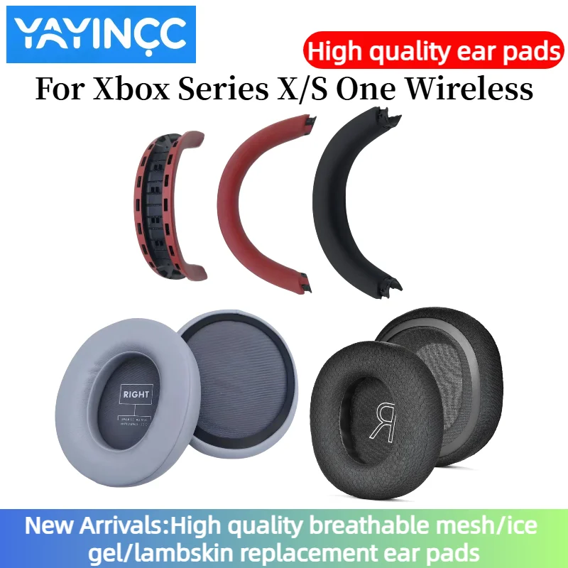 YAYINCC Replacement Ear pads ear cushion cover or Headband for Xbox Series X/S One Wireless Wireless Gaming Headset
YAYINCC Replacement Ear pads ear cushion cover or Headband for Xbox Series X/S One Wireless Wireless Gaming Headset