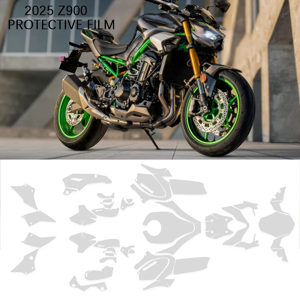 For Kawasaki Z900 PPF Motorcycle Invisible Protective Film Transparent TPU For Kawasaki Z900 Z 900 2025 Screen Protective Film
For Kawasaki Z900 PPF Motorcycle Invisible Protective Film Transparent TPU For Kawasaki Z900 Z 900 2025 Screen Protective Film