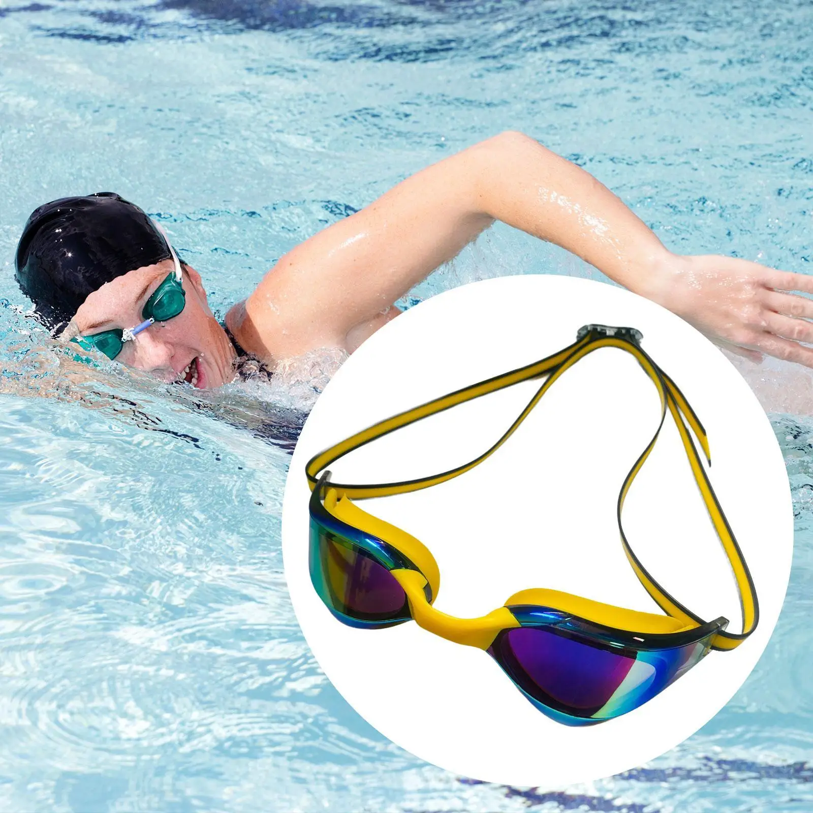 Swimming Goggles Professional Portable Eyewear for Outdoor Diving Water Pool
Swimming Goggles Professional Portable Eyewear for Outdoor Diving Water Pool
