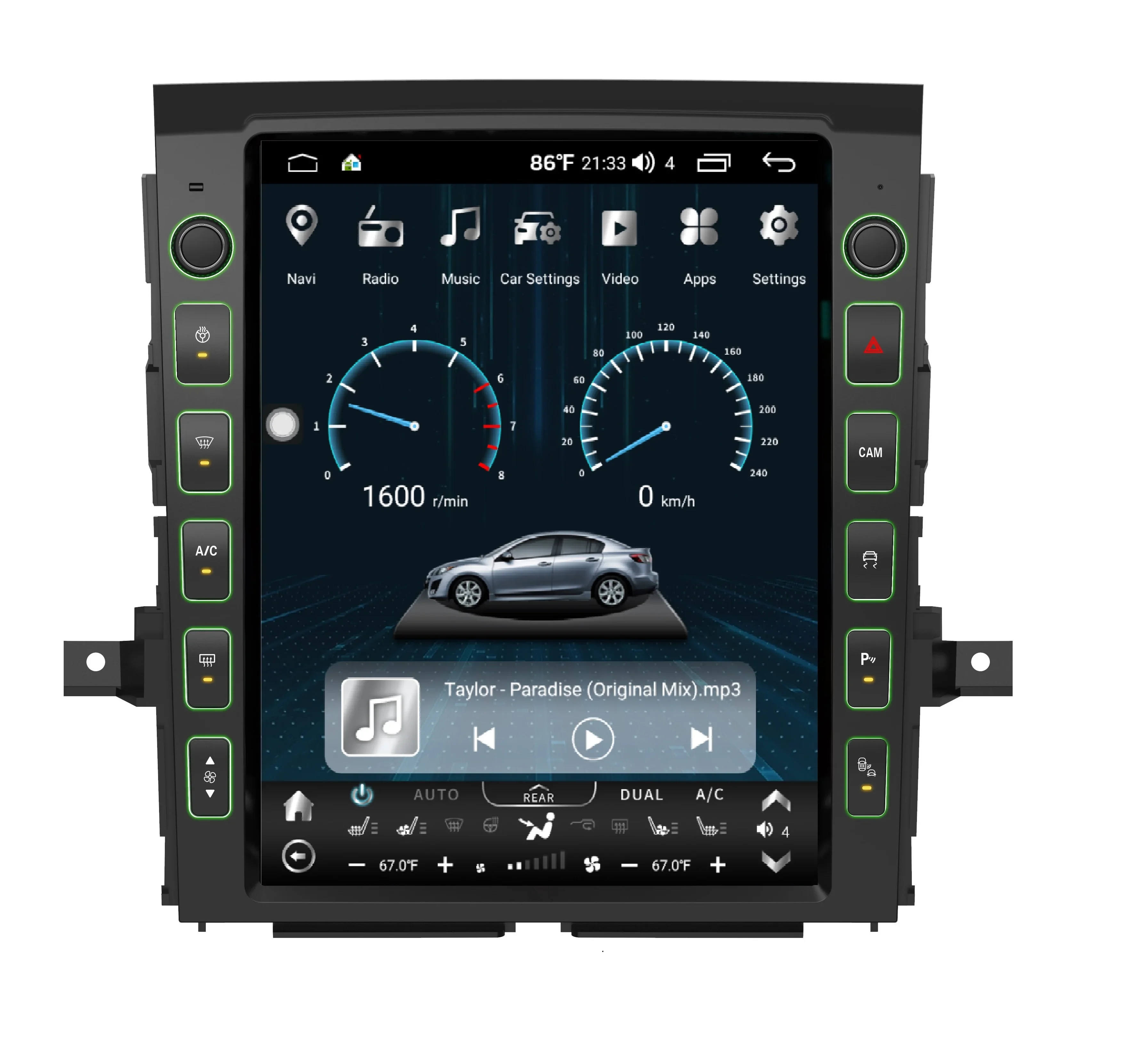 12.1 inch Android 9.0 Car Video Dashboard Radio DVD Player Multimedia GPS Navigation with Radio Wifi Titan 2015-2019
12.1 inch Android 9.0 Car Video Dashboard Radio DVD Player Multimedia GPS Navigation with Radio Wifi Titan 2015-2019