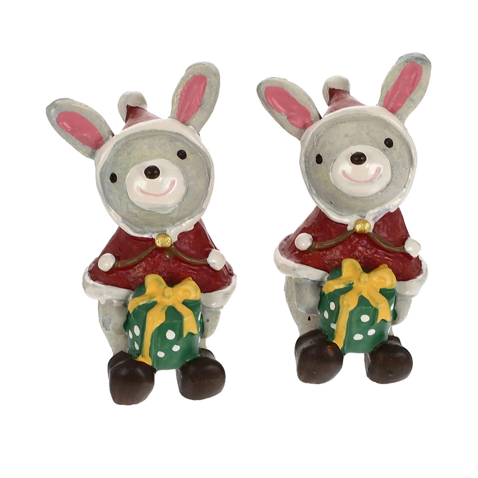 2pcs Micro Landscape Ornaments Mini Rabbit Resin Bunny Ornaments Xmas Decor Micro Rabbit Decorations
2pcs Micro Landscape Ornaments Mini Rabbit Resin Bunny Ornaments Xmas Decor Micro Rabbit Decorations