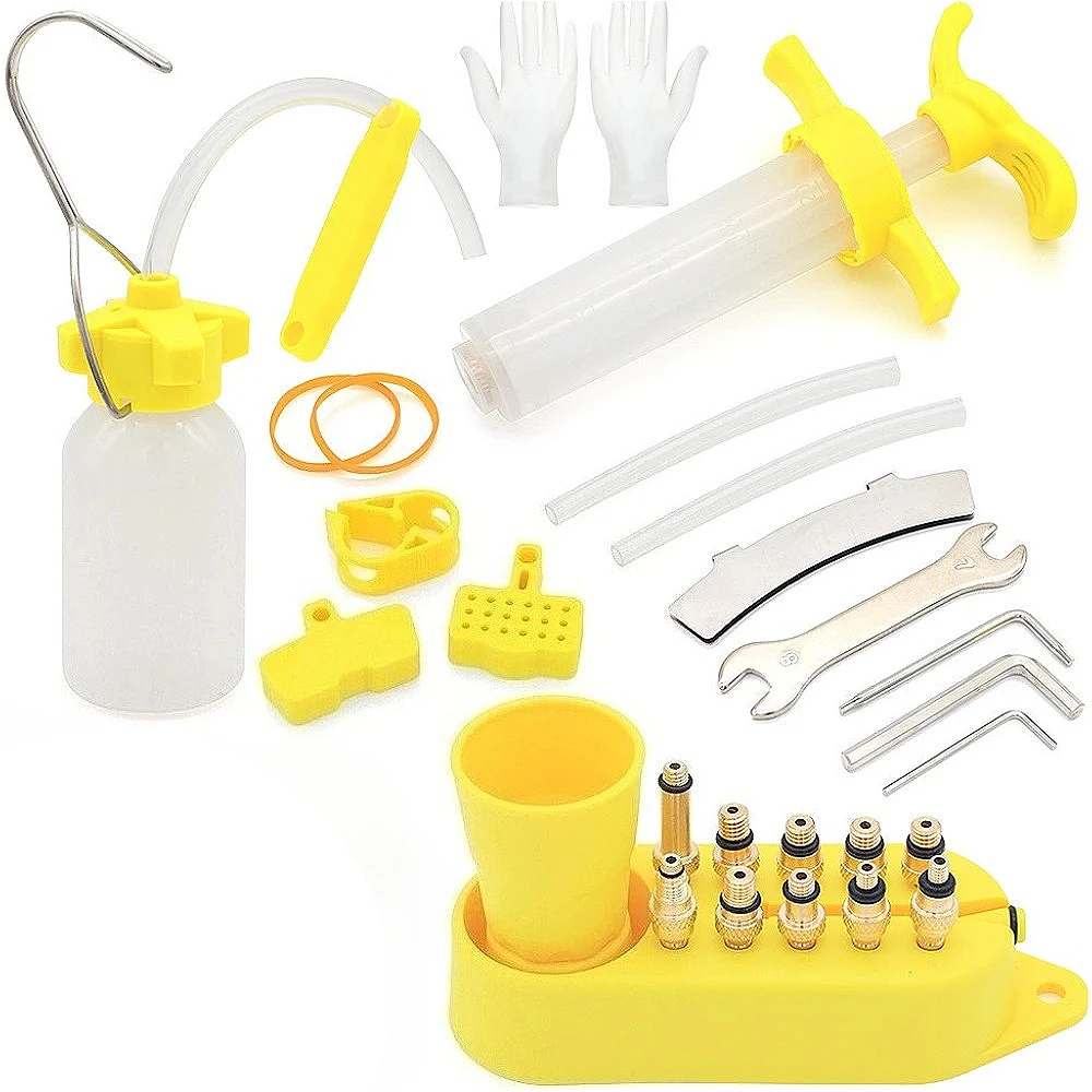 EZmtd Oil Change Tool Kit Portable Hydraulic Brake Bleed Funnel Syringe Set Disc Brake Maintenance MTB/Bike Tool Terminology
EZmtd Oil Change Tool Kit Portable Hydraulic Brake Bleed Funnel Syringe Set Disc Brake Maintenance MTB/Bike Tool Terminology