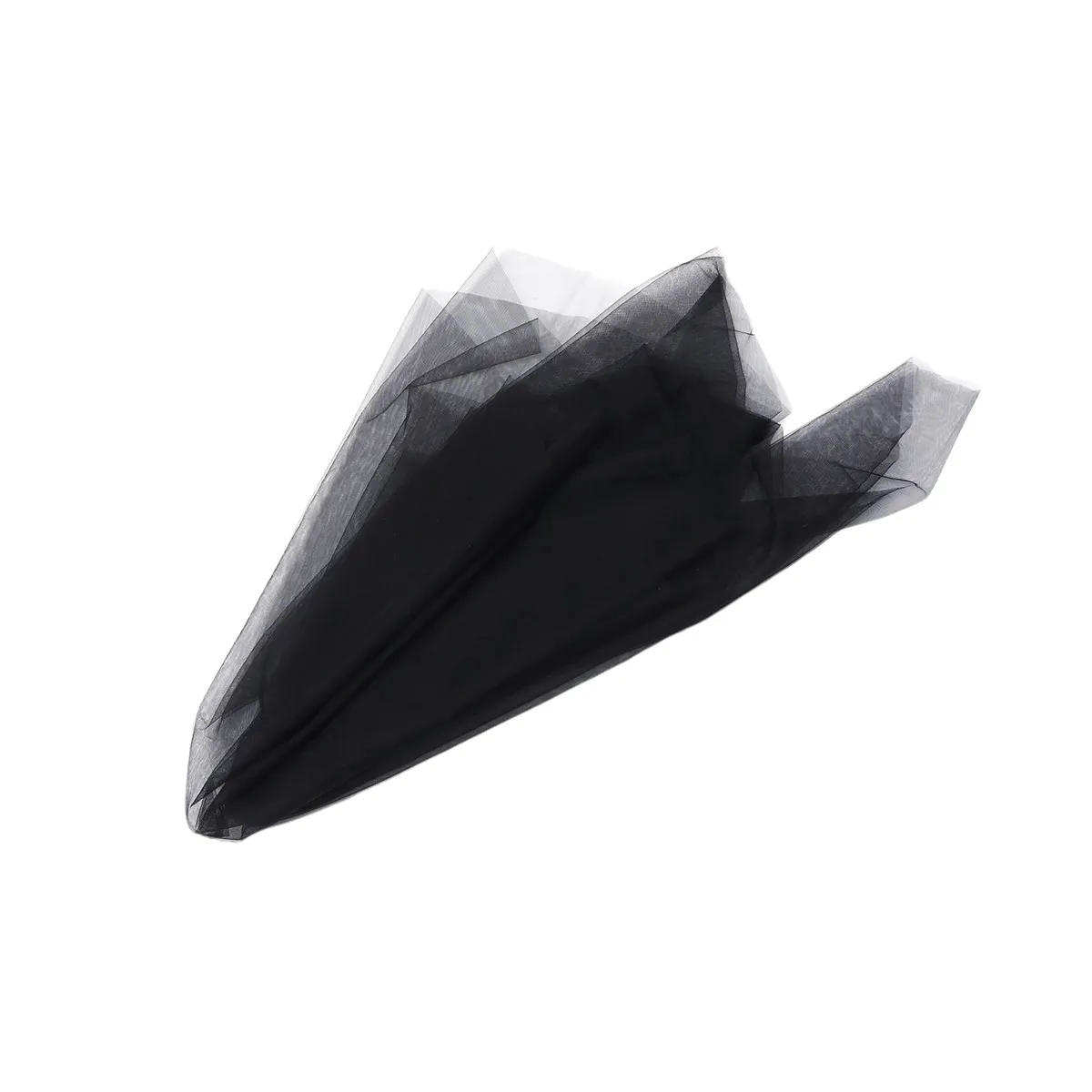 Однослойная черная свадебная фата из премиального мягкого тюля с романтическим дизайном для фотосессий, косплея, создания элегантного образа невесты и нарядов
Однослойная черная свадебная фата из премиального мягкого тюля с романтическим дизайном для фотосессий, косплея, создания элегантного образа невесты и нарядов