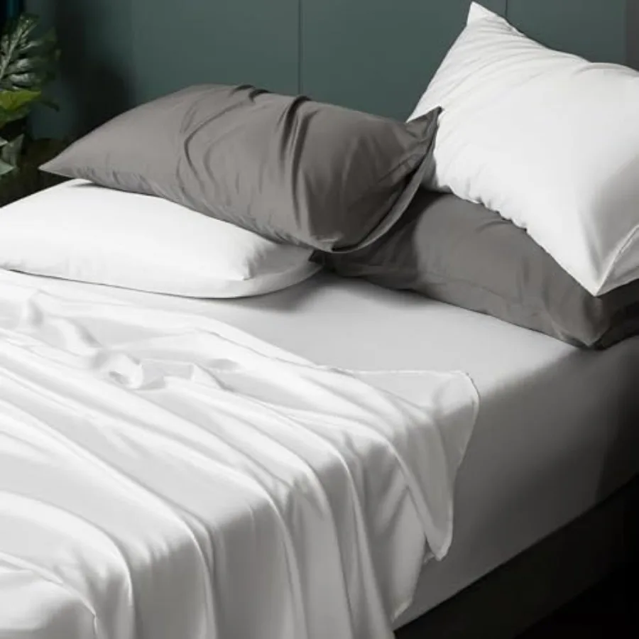 100% Eucalyptus Tencel Sheets - Hypoallergenic Moisture Wic Cooling 18 Inch Deep Pocket Luxury Premium Lyocell
100% Eucalyptus Tencel Sheets - Hypoallergenic Moisture Wic Cooling 18 Inch Deep Pocket Luxury Premium Lyocell