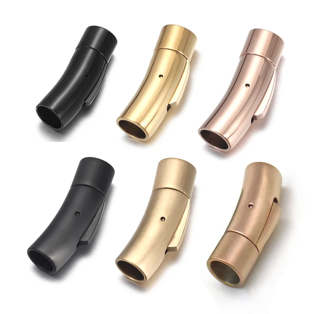 10 Pcs 8mm Hole Stainless Steel Bayonet Clasp for DIY Leather Bracelet Snap Clasps Jewelry Making Supplies
10 Pcs 8mm Hole Stainless Steel Bayonet Clasp for DIY Leather Bracelet Snap Clasps Jewelry Making Supplies