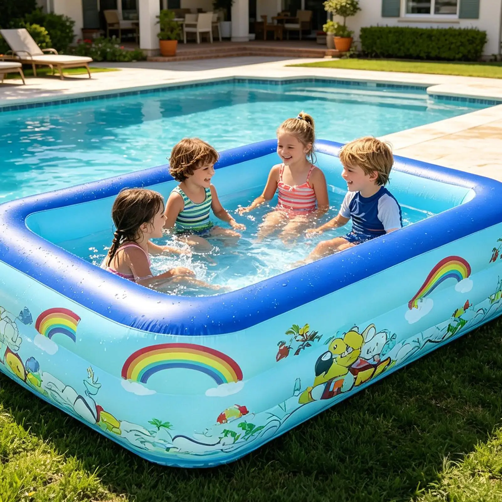 Inflatable Swimming Pool Baby Swimming Pools Removable Indoor Outdoor Swimming Pools Children Summer Pool Toys for Pool Party
Inflatable Swimming Pool Baby Swimming Pools Removable Indoor Outdoor Swimming Pools Children Summer Pool Toys for Pool Party