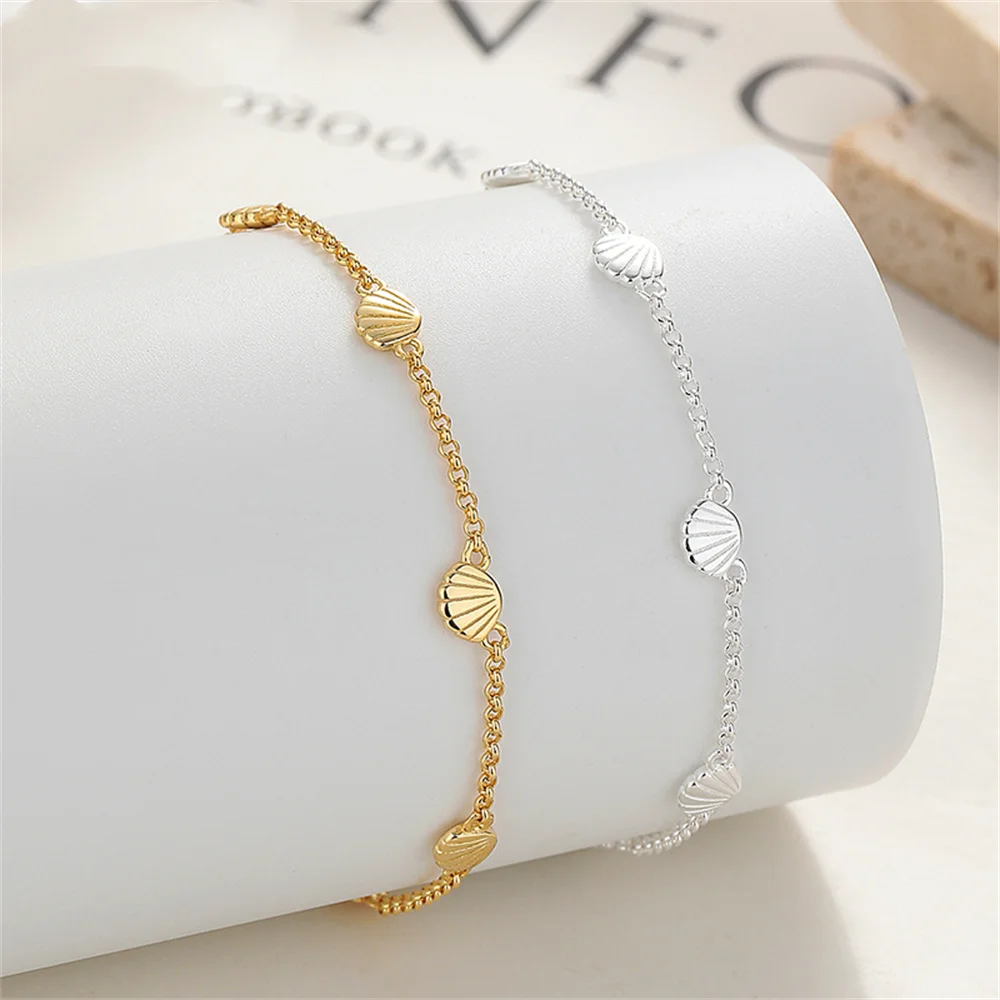 925 Sterling Silver Shell Bracelet, Korean INS Style, New Niche Minimalist Women's Jewelry
925 Sterling Silver Shell Bracelet, Korean INS Style, New Niche Minimalist Women's Jewelry