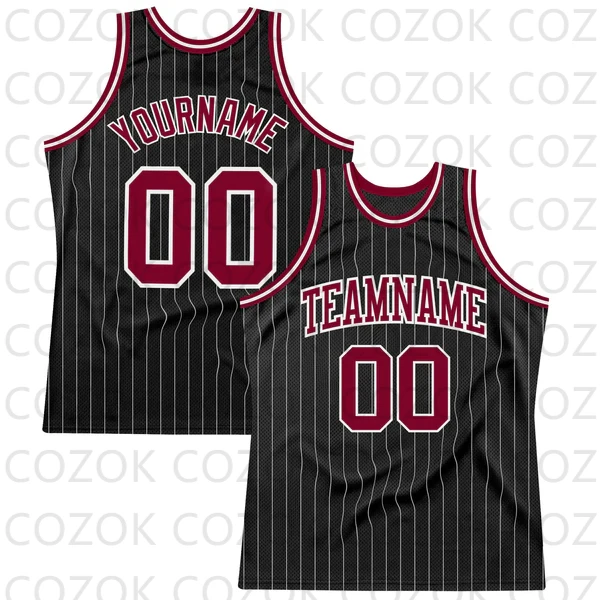 Custom Black Strip Series Basketball Jersey Basketball Tank Tops O-neck for Men Personalized Team Unisex Top
Custom Black Strip Series Basketball Jersey Basketball Tank Tops O-neck for Men Personalized Team Unisex Top