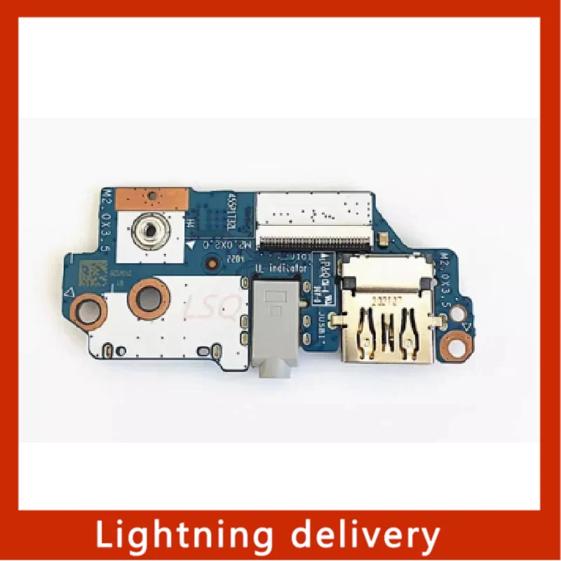 Оригинальная плата ввода-вывода для HP Elitebook X360 1040 G7 G8 USB Audio Jack M16050-001 LS-J447P протестирована, полностью
Оригинальная плата ввода-вывода для HP Elitebook X360 1040 G7 G8 USB Audio Jack M16050-001 LS-J447P протестирована, полностью