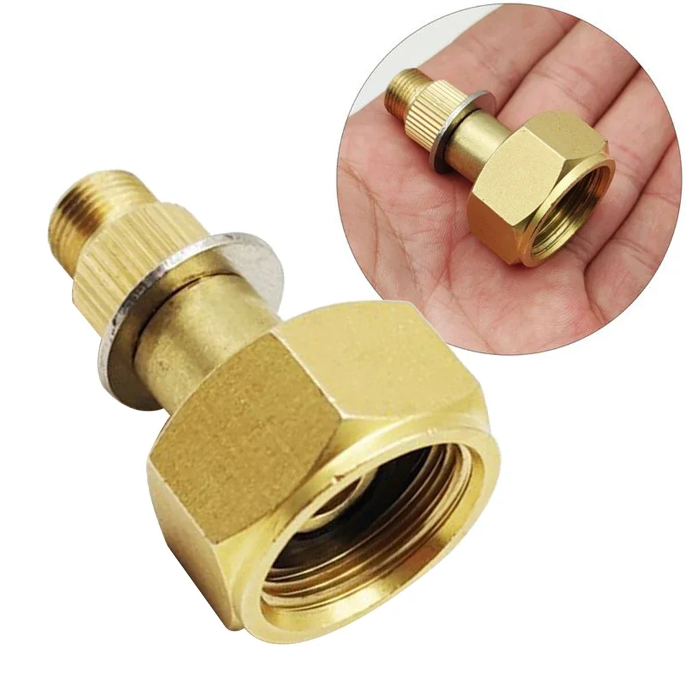 Stove Adapter Stove Head Converter Easy To Control Gold Safe 4.5*4*4cm Aluminum Alloy Copper Hot Sale Practical
Stove Adapter Stove Head Converter Easy To Control Gold Safe 4.5*4*4cm Aluminum Alloy Copper Hot Sale Practical