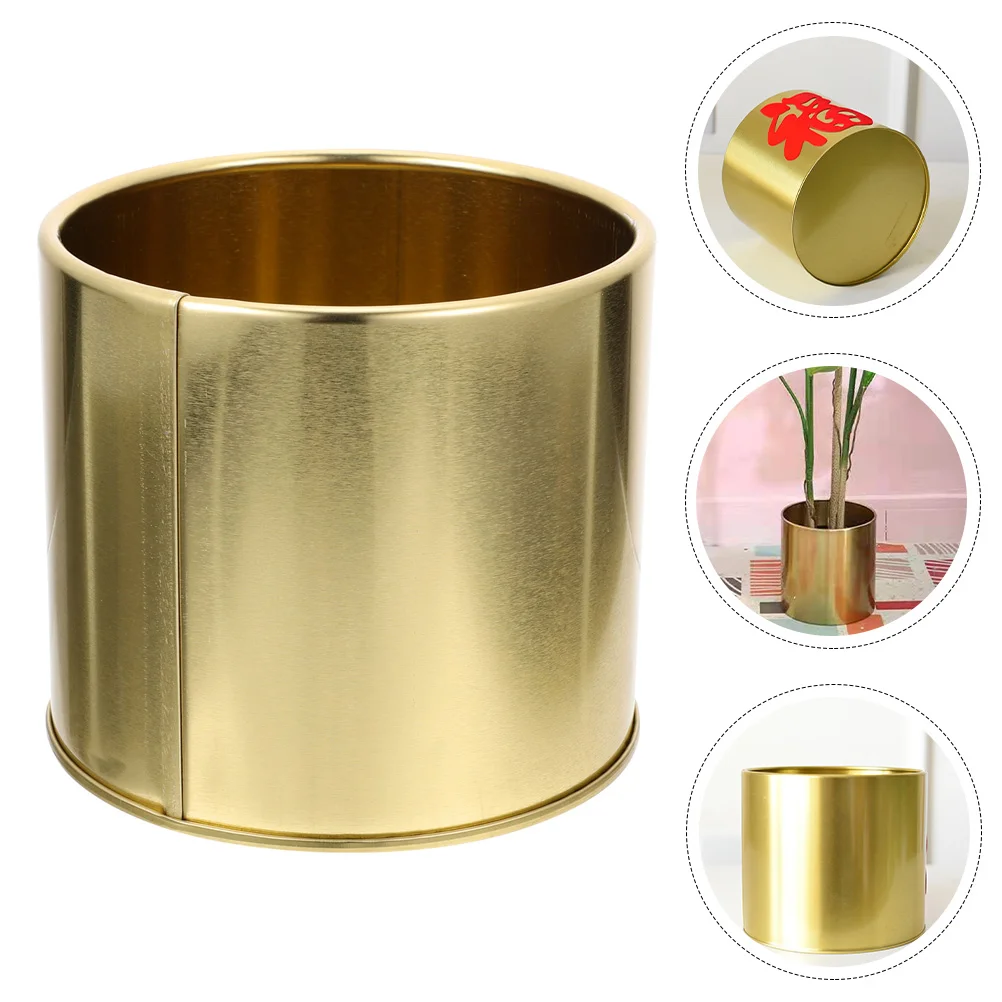 Red Iron Bucket Flower Pot Indoor Pots Flowerpot Bonsai Planter Garden Golden Bowl Holder
Red Iron Bucket Flower Pot Indoor Pots Flowerpot Bonsai Planter Garden Golden Bowl Holder