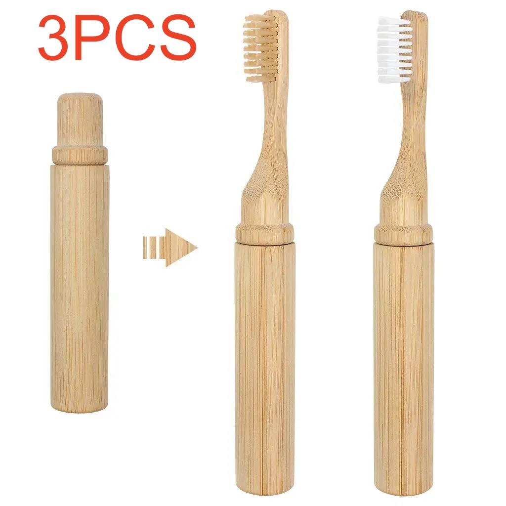 3pcs Foldable Bamboo Toothbrush with BPA-Free Soft Bristles | Eco-Friendly, Travel-Sized
3pcs Foldable Bamboo Toothbrush with BPA-Free Soft Bristles | Eco-Friendly, Travel-Sized
