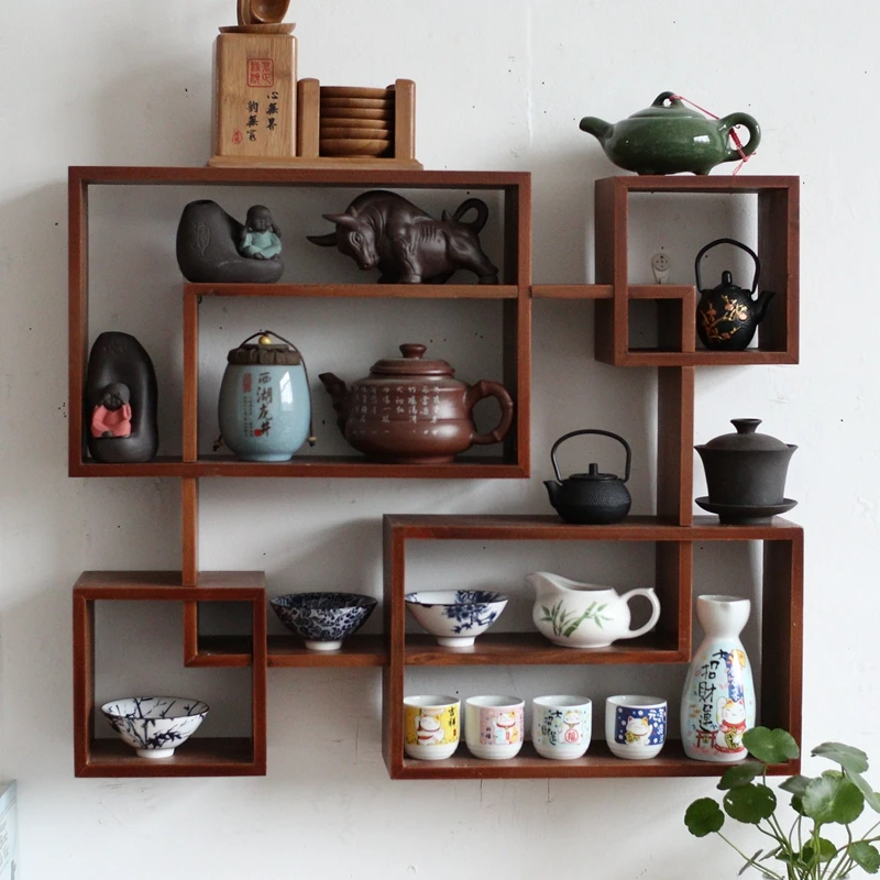 Solid Wood Wall Display Stand Size Purple Sand Teapot Cup Holder Tea Set Storage Cabinet Rack
Solid Wood Wall Display Stand Size Purple Sand Teapot Cup Holder Tea Set Storage Cabinet Rack