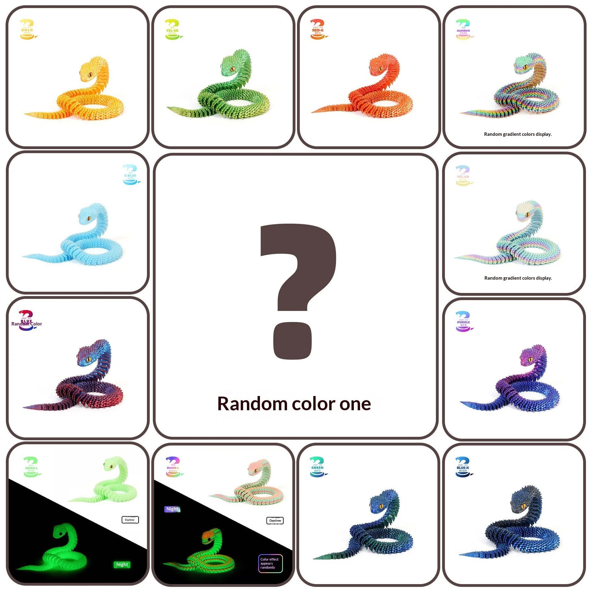 Viper Multi Joint Mobile Model, Perfect Gift, Home Decoration, Children's Toys, Colorful Random Color Matching Random Style
Viper Multi Joint Mobile Model, Perfect Gift, Home Decoration, Children's Toys, Colorful Random Color Matching Random Style