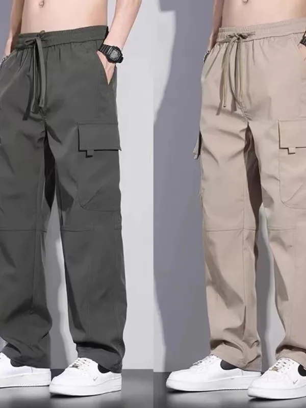 Мужская повседневная рабочая одежда, брюки с прямыми штанинами, прочные легкие полиэстеровые летние спортивные брюки для отдыха на открытом воздухе
Мужская повседневная рабочая одежда, брюки с прямыми штанинами, прочные легкие полиэстеровые летние спортивные брюки для отдыха на открытом воздухе