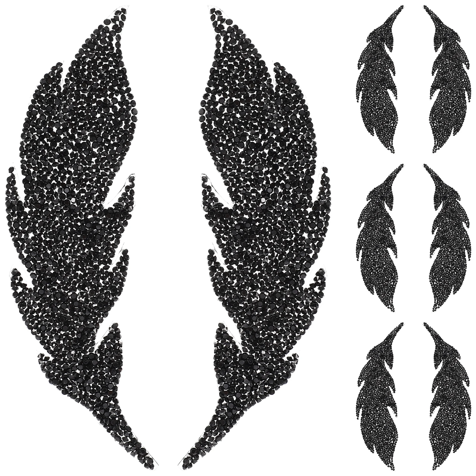4 Pairs Rhinestone Patches Fabric DIY Decorative Applique for Clothes Bags Shoes Repair Hat Accessories
4 Pairs Rhinestone Patches Fabric DIY Decorative Applique for Clothes Bags Shoes Repair Hat Accessories